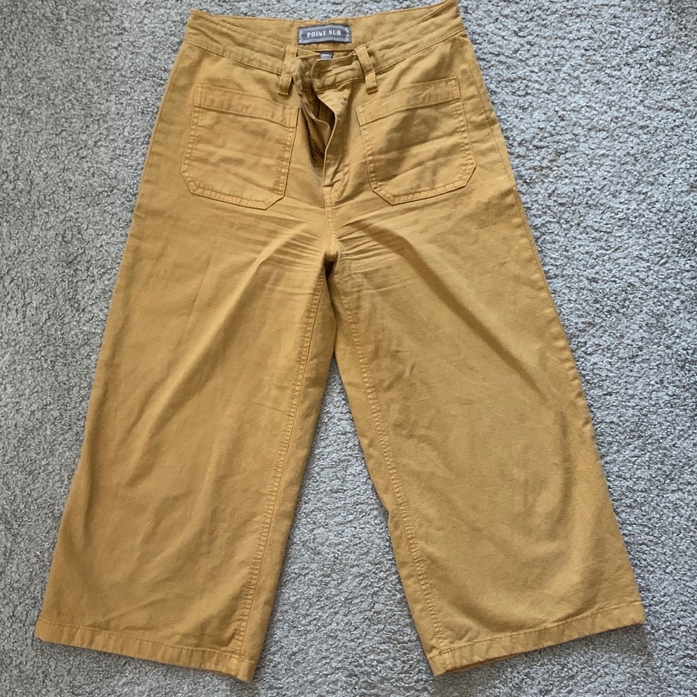 J Crew Wide Leg Pants